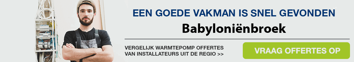 cv ketel vervangen door warmtepomp in Babyloniënbroek